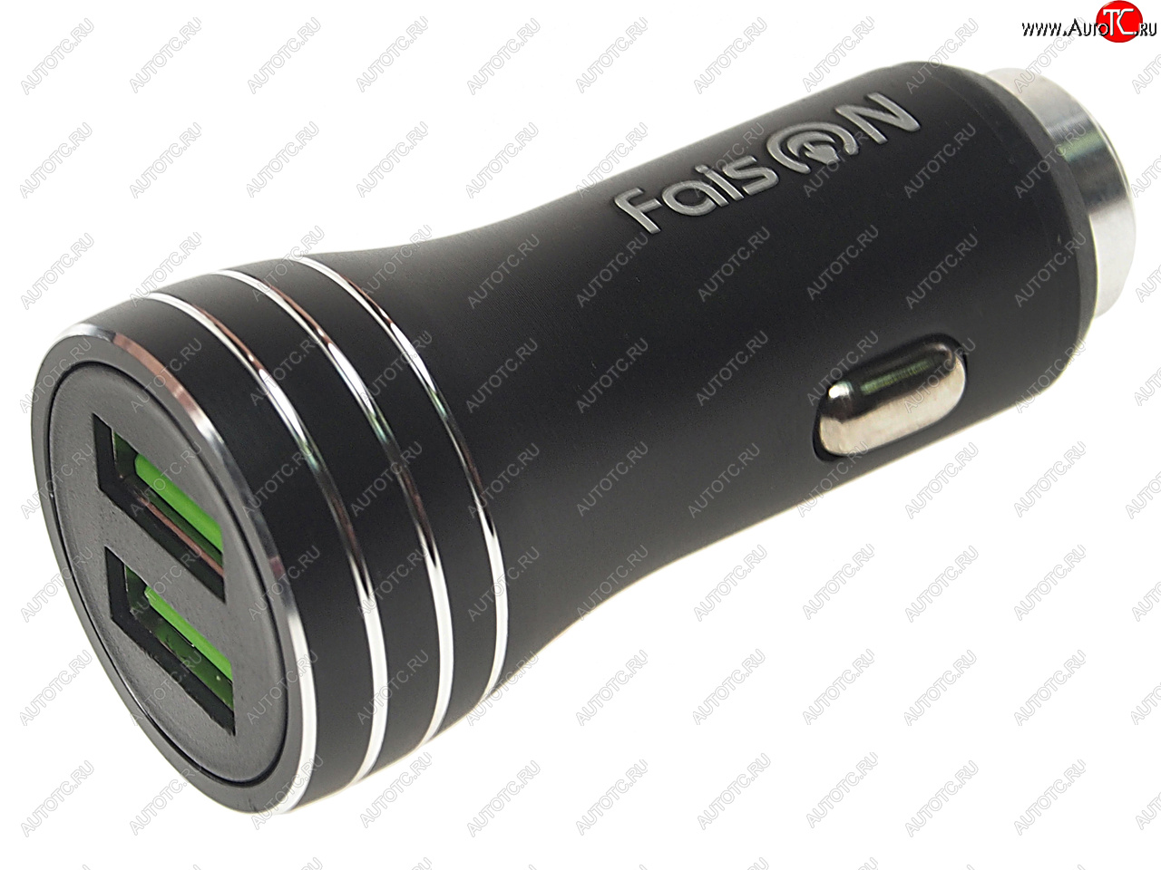 449 р. Устройство зарядное в прикуриватель 2USB 12V FAISON FAISON a-33 black FAISON a-33 black  с доставкой в г. Пермь
