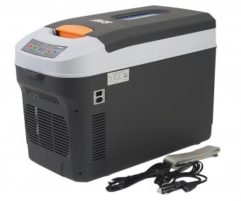 15 349 р. Автохолодильник 22л 54.5х27.6х37.0см термоэлектр. 12V24V220V 65W пластик 5.3кг AVS AVS a40103s  с доставкой в г. Пермь. Увеличить фотографию 1