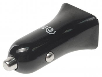 449 р. Устройство зарядное в прикуриватель 1USB + 1 Type C 12V FAISON FAISON a-42 pair black  с доставкой в г. Пермь. Увеличить фотографию 2