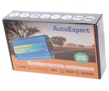 2 899 р. Преобразователь напряжения (инвертор) 12-220V 600Вт AUTOEXPERT AUTOEXPERT a600  с доставкой в г. Пермь. Увеличить фотографию 3