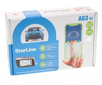 16 899 р. Сигнализация STAR LINE STAR LINE a63 v2 2can+2lin eco  с доставкой в г. Пермь. Увеличить фотографию 4