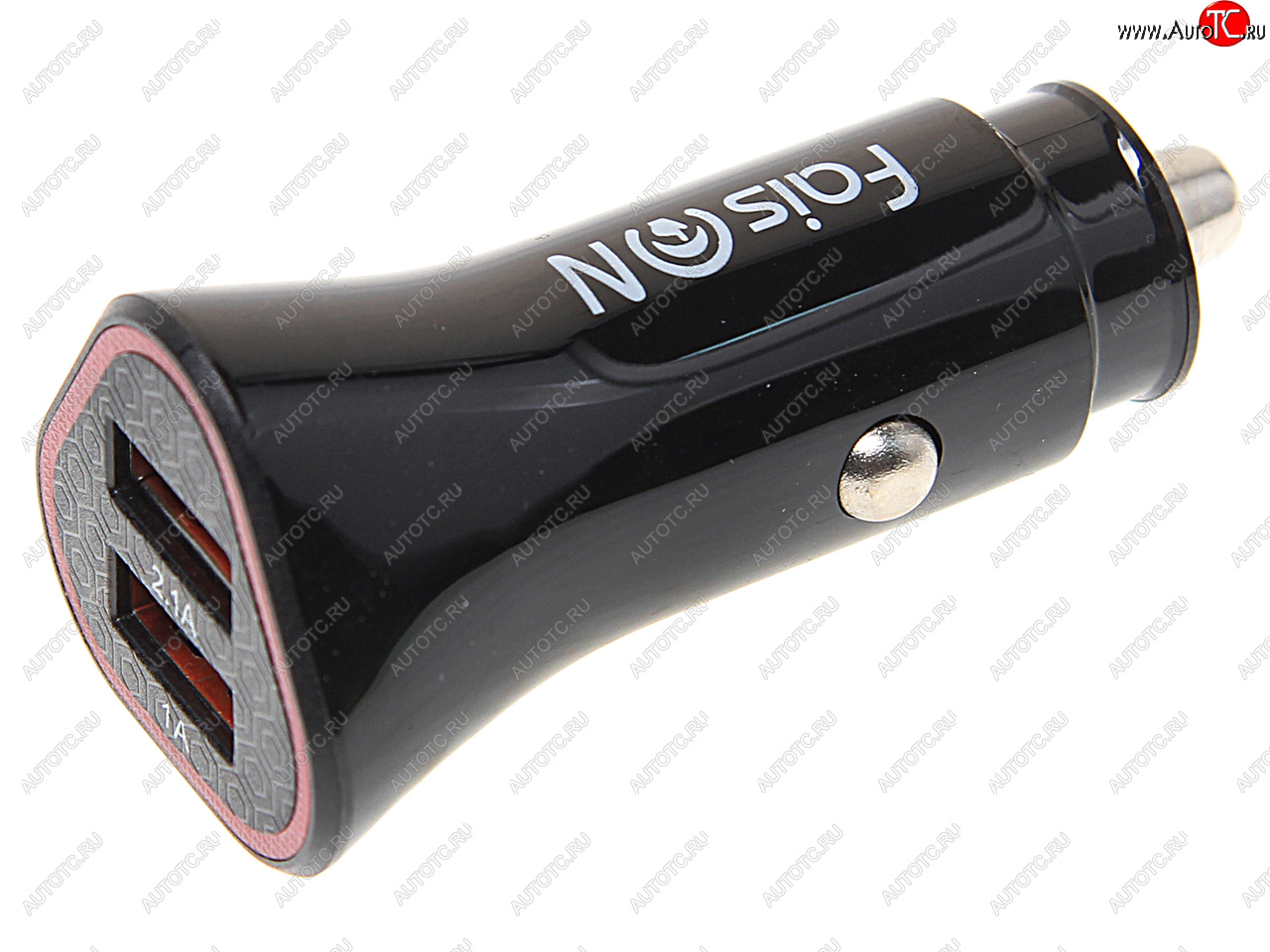 479 р. Устройство зарядное в прикуриватель 2USB 12V FAISON FAISON a-6 black  с доставкой в г. Пермь
