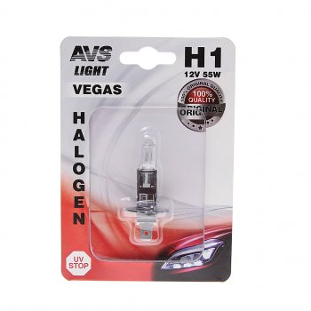 112 р. Лампа 12V H1 55W P14.5s блистер (1шт.) AVS AVS a78479s  с доставкой в г. Пермь. Увеличить фотографию 1