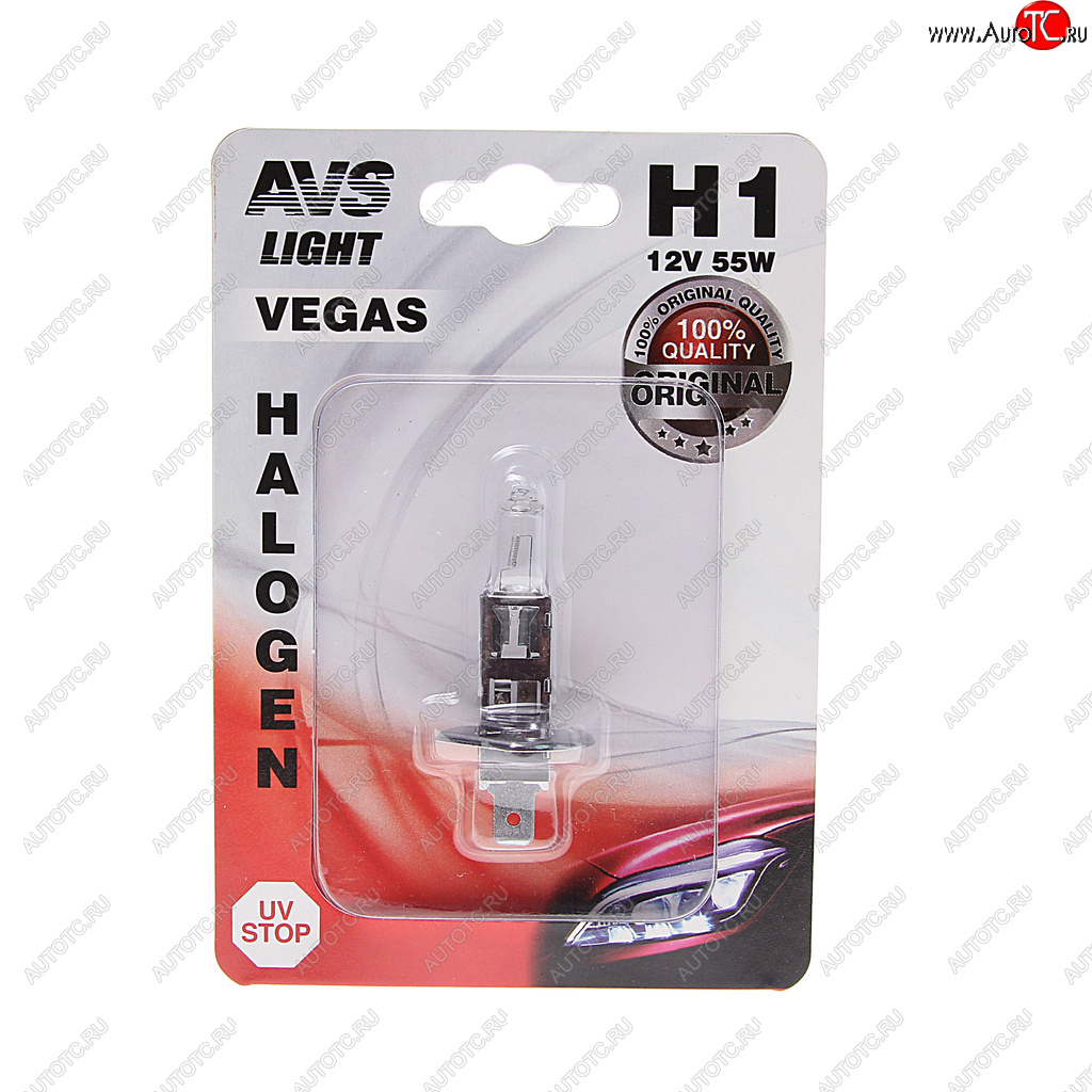 112 р. Лампа 12V H1 55W P14.5s блистер (1шт.) AVS AVS a78479s  с доставкой в г. Пермь