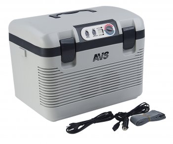 Автохолодильник 19л 44.5х33.0х35.0см с функцией заморозки 12V24V220V 54W 8.1кг AVS AVS a80971s