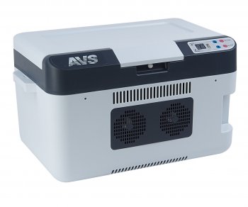 Автохолодильник 24л 54х34х33см с функцией заморозки 12V/24V/220V 54W 8.6кг AVS AVS a80972s AVS a80972s