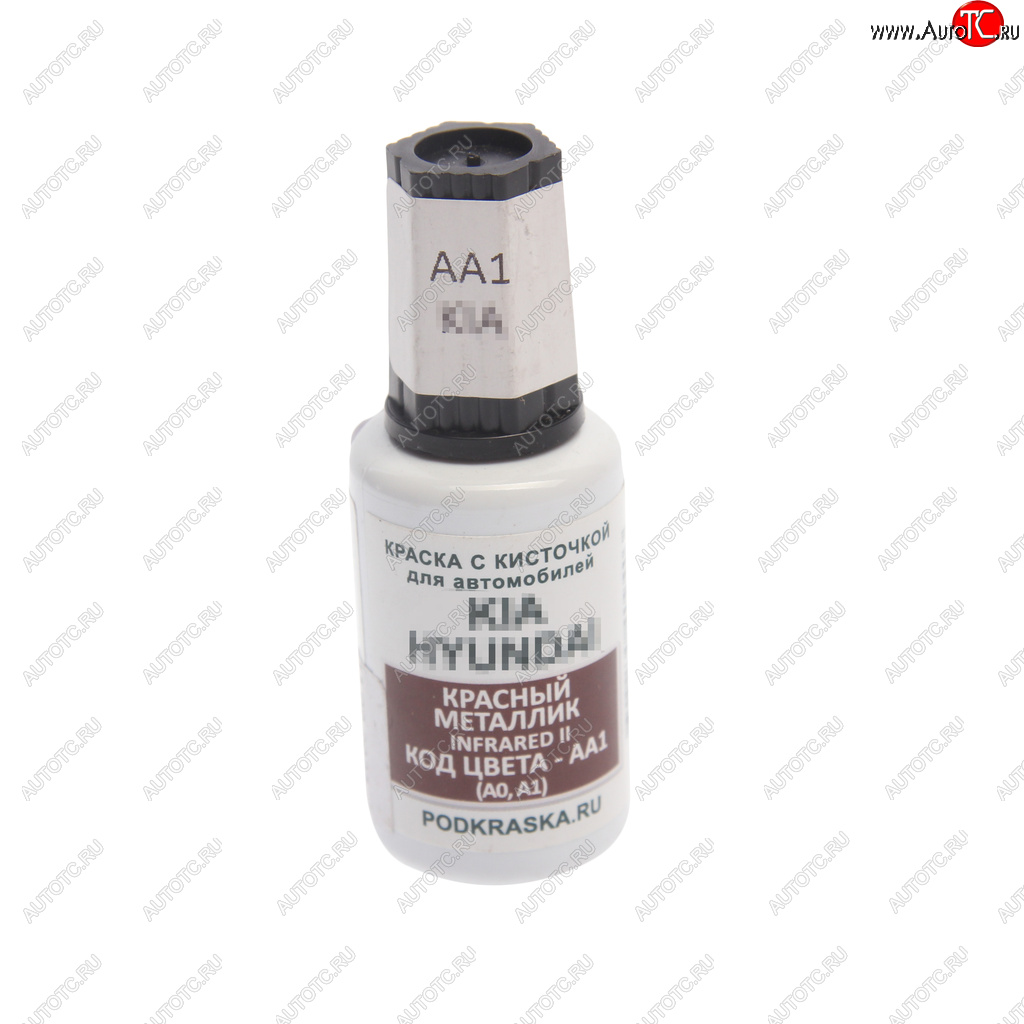 389 р. Краска с кистью 20мл HYUNDAI KIA AA1 PODKRASKA PODKRASKA aa1  с доставкой в г. Пермь