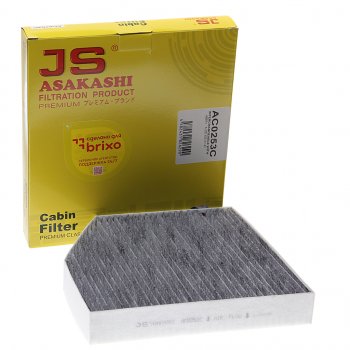 Фильтр воздушный салона MERCEDES C (W205) (13-) угольный JS ASAKASHI JS ASAKASHI ac0253c
