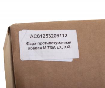 3 689 р. Фара противотуманная MAN TGA с указателем поворота правая ALFA CAR ALFA CAR ac81253206112  с доставкой в г. Пермь. Увеличить фотографию 3