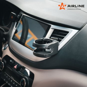 539 р. Держатель напитков универсальный черный AIRLINE AIRLINE ach-d-002  с доставкой в г. Пермь. Увеличить фотографию 7