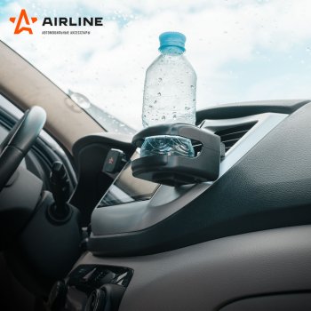 539 р. Держатель напитков универсальный черный AIRLINE AIRLINE ach-d-002  с доставкой в г. Пермь. Увеличить фотографию 8
