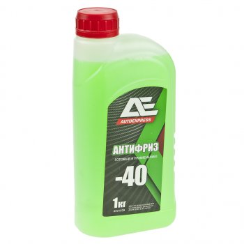 Антифриз зеленый -40C 1кг G11 GREEN AUTOEXPRESS ТИТАН-СМ ae-01028