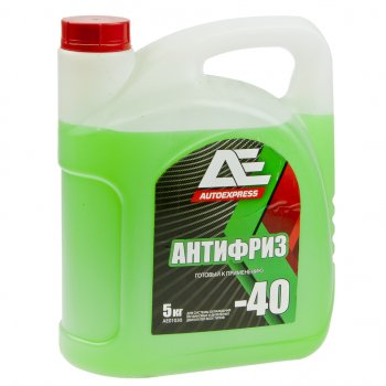 Антифриз зеленый -40C 5кг G11 GREEN AUTOEXPRESS ТИТАН-СМ ae-01030