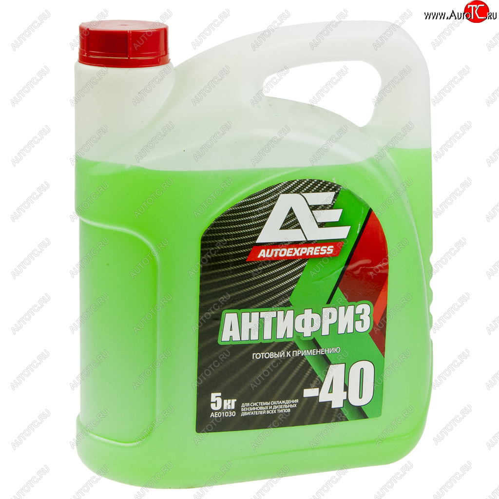 899 р. Антифриз зеленый -40C 5кг G11 GREEN AUTOEXPRESS ТИТАН-СМ ae-01030  с доставкой в г. Пермь