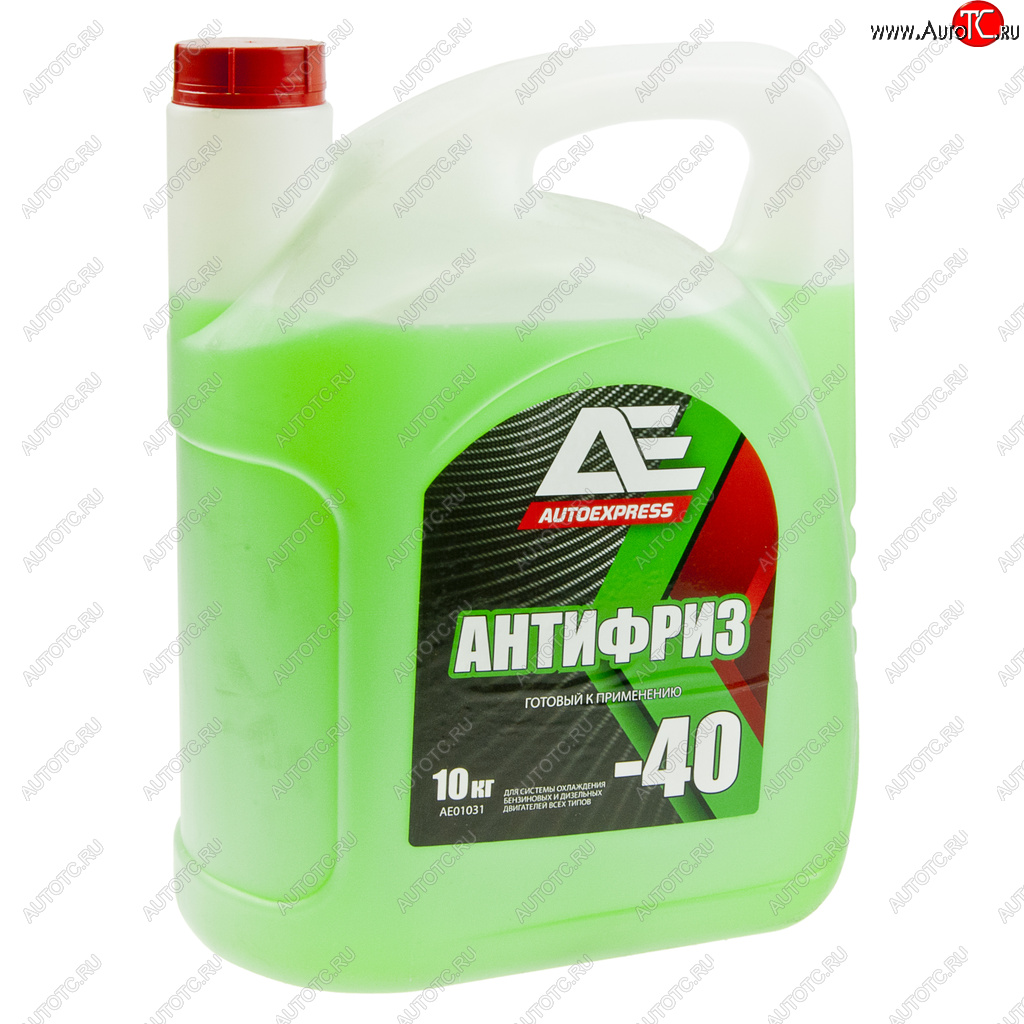 1 699 р. Антифриз зеленый -40C 10кг G11 GREEN AUTOEXPRESS ТИТАН-СМ ae-01031  с доставкой в г. Пермь