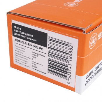 659 р. Фара рабочего света 155х70х40мм E-18W 6LED (рассеянный свет) AVTOELECTRICA AVTOELECTRICA ae18rt-6led-drl-pc ае  с доставкой в г. Пермь. Увеличить фотографию 4