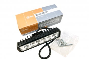 659 р. Фара рабочего света 155х70х40мм E-18W 6LED (рассеянный свет) AVTOELECTRICA AVTOELECTRICA ae18rt-6led-drl-pc ае  с доставкой в г. Пермь. Увеличить фотографию 8
