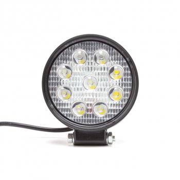 499 р. Фара рабочего света круглая 115х142x28мм 27W 9LED (рассеянный свет) AVTOELECTRICA AVTOELECTRICA ae27r-9led-28pc ае  с доставкой в г. Пермь. Увеличить фотографию 6
