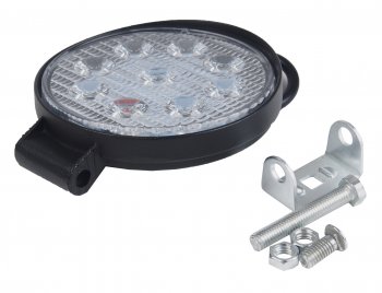 Фара рабочего света круглая 115х142x28мм 27W 9LED (рассеянный свет) AVTOELECTRICA AVTOELECTRICA ae27r-9led-28pc ае