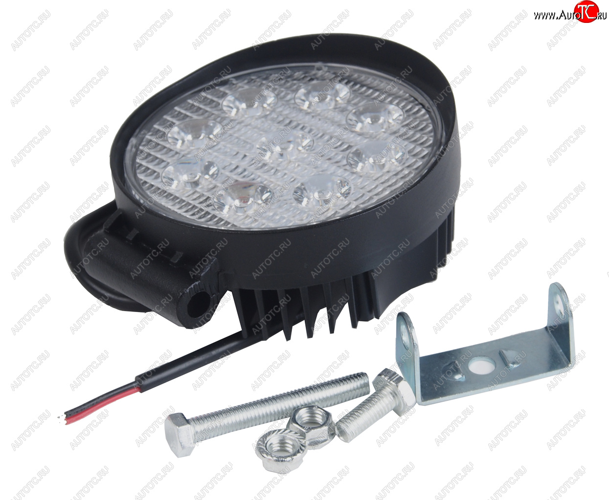 879 р. Фара рабочего света круглая 115х142x55мм 27W 9LED (направленный свет) AVTOELECTRICA AVTOELECTRICA ae27r-9led-55hc ае  с доставкой в г. Пермь
