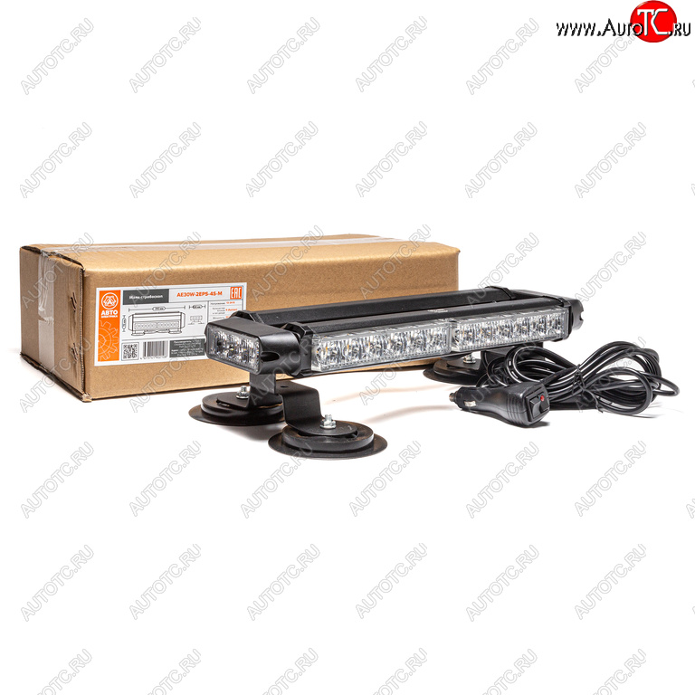 4 189 р. Балка светодиодная 1224V 30Вт на магните стробоскоп 4 стор.(2+2+2 блока Epistar) AVTOELECTRICA AVTOELECTRICA ae30w-2eps-4s-m  с доставкой в г. Пермь