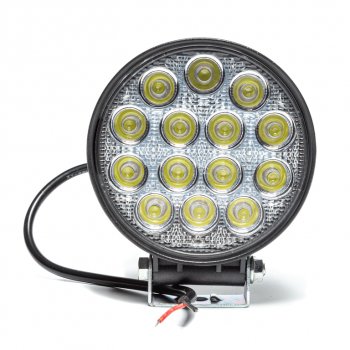959 р. Фара рабочего света 115х142х55мм 42W (рассеянный свет) круглая AVTOELECTRICA AVTOELECTRICA ae42r-14led-55pc ае  с доставкой в г. Пермь. Увеличить фотографию 6