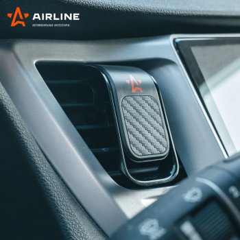 439 р. Держатель телефона на дефлектор магнитный AIRLINE AIRLINE aeag004  с доставкой в г. Пермь. Увеличить фотографию 9