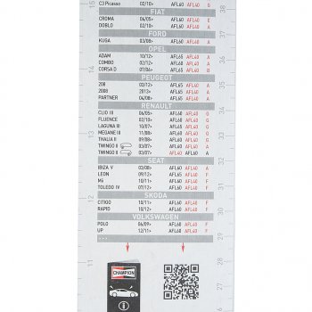 569 р. Щетка стеклоочистителя 400мм бескаркасная Aerovantage CHAMPION CHAMPION afl40b01 CHAMPION afl40b01  с доставкой в г. Пермь. Увеличить фотографию 4