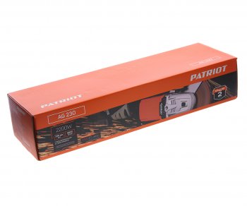12 249 р. Машина углошлифовальная 2200Вт 230мм 6600обмин. PATRIOT PATRIOT ag 230  с доставкой в г. Пермь. Увеличить фотографию 5