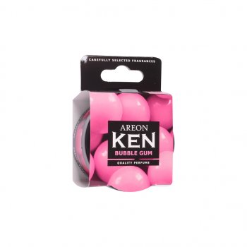 Ароматизатор на панель приборов древесная стружка (bubble gum) Ken AREON AREON ak07