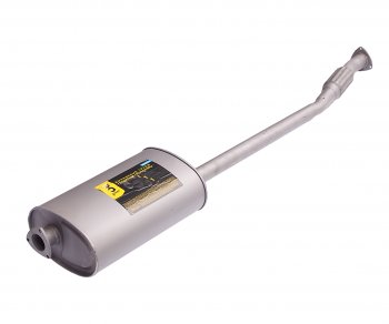 Глушитель УАЗ-3163 дв.ЗМЗ-409 ЕВРО-2,3 с гофрой G-PART (ОАО ГАЗ) G-PART ак3163-1201010-01 G-PART ак3163-1201010-01