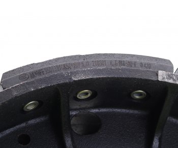 14 949 р. Колодки тормозные JAC N350 передние барабанные (1шт.) OE JAC ak35013205gjh  с доставкой в г. Пермь. Увеличить фотографию 3