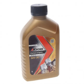 399 р. Масло моторное PREMIUM SL/CF 5W-30 синт.1л AKROSS AKROSS aks0009mof AKROSS aks0009mof  с доставкой в г. Пермь. Увеличить фотографию 1