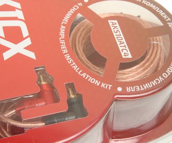 1 689 р. Набор для установки усилителя KICX KICX aks10atc4  с доставкой в г. Пермь. Увеличить фотографию 2