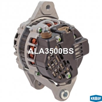 22 799 р. Генератор HYUNDAI HD65,78 дв.D4DD ЕВРО-3 28В 50А KRAUF KRAUF ala3500bs  с доставкой в г. Пермь. Увеличить фотографию 7