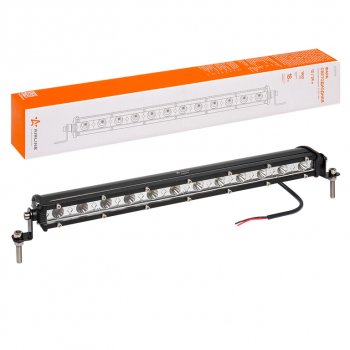 1 399 р. Фара рабочего света 343х30х47мм 18W 12LED AIRLINE AIRLINE aled063  с доставкой в г. Пермь. Увеличить фотографию 1