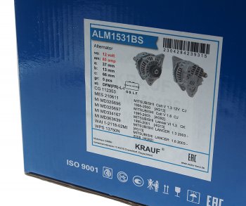 11 499 р. Генератор MITSUBISHI Lancer (00-13) KRAUF KRAUF alm1531bs  с доставкой в г. Пермь. Увеличить фотографию 6