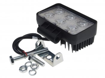 1 099 р. Фара рабочего света 110x60x45мм 18Вт (6 светодиодов) IP67 Allroad LUMEN LUMEN alr18w2lf  с доставкой в г. Пермь. Увеличить фотографию 1