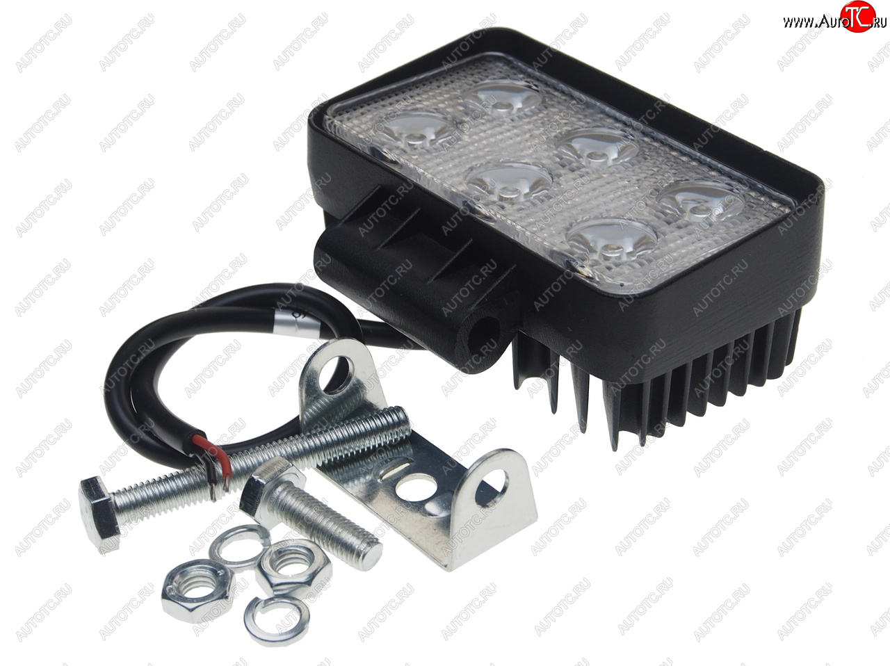 1 099 р. Фара рабочего света 110x60x45мм 18Вт (6 светодиодов) IP67 Allroad LUMEN LUMEN alr18w2lf  с доставкой в г. Пермь