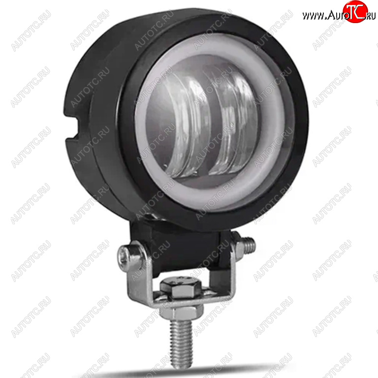 1 789 р. Фара рабочего света 71x65x55мм 30Вт с ДХО (к-т 2шт.) IP67 Allroad LUMEN LUMEN alr-af20wr  с доставкой в г. Пермь