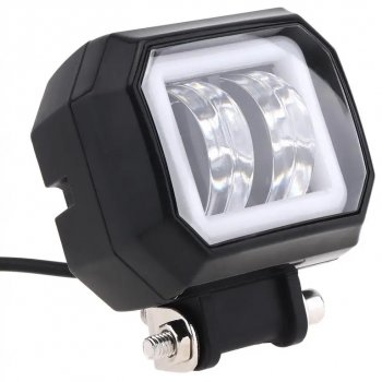 2 199 р. Фара рабочего света 74x65x55мм 20Вт с ДХО (к-т 2шт.) IP67 Allroad LUMEN LUMEN alr-af20ws  с доставкой в г. Пермь. Увеличить фотографию 3