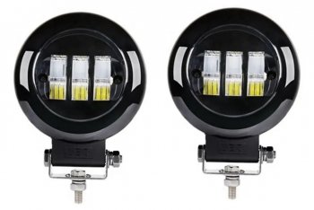 2 889 р. Фара рабочего света 74x65x55мм 30Вт (к-т 2шт.) IP67 Allroad LUMEN LUMEN alr-af30we  с доставкой в г. Пермь. Увеличить фотографию 1