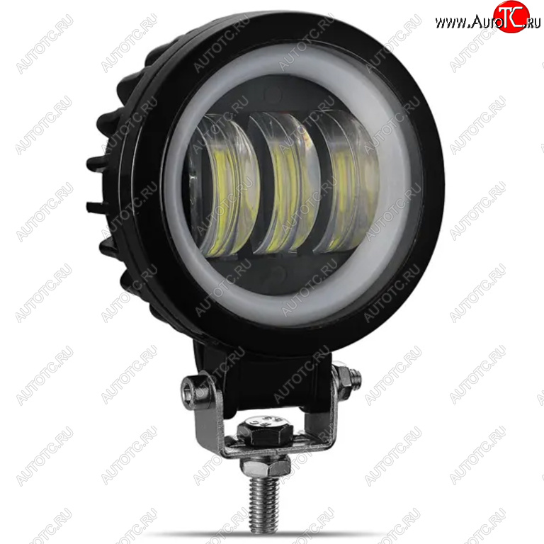 2 889 р. Фара рабочего света 74x65x55мм 30Вт с ДХО (к-т 2шт.) IP67 Allroad LUMEN LUMEN alr-af30wr  с доставкой в г. Пермь