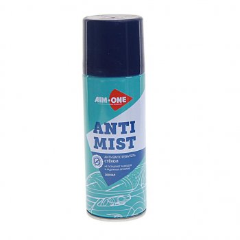 212 р. Антизапотеватель стекол аэрозоль 200мл Anti mist AIM-ONE AIM-ONE am-200  с доставкой в г. Пермь. Увеличить фотографию 1