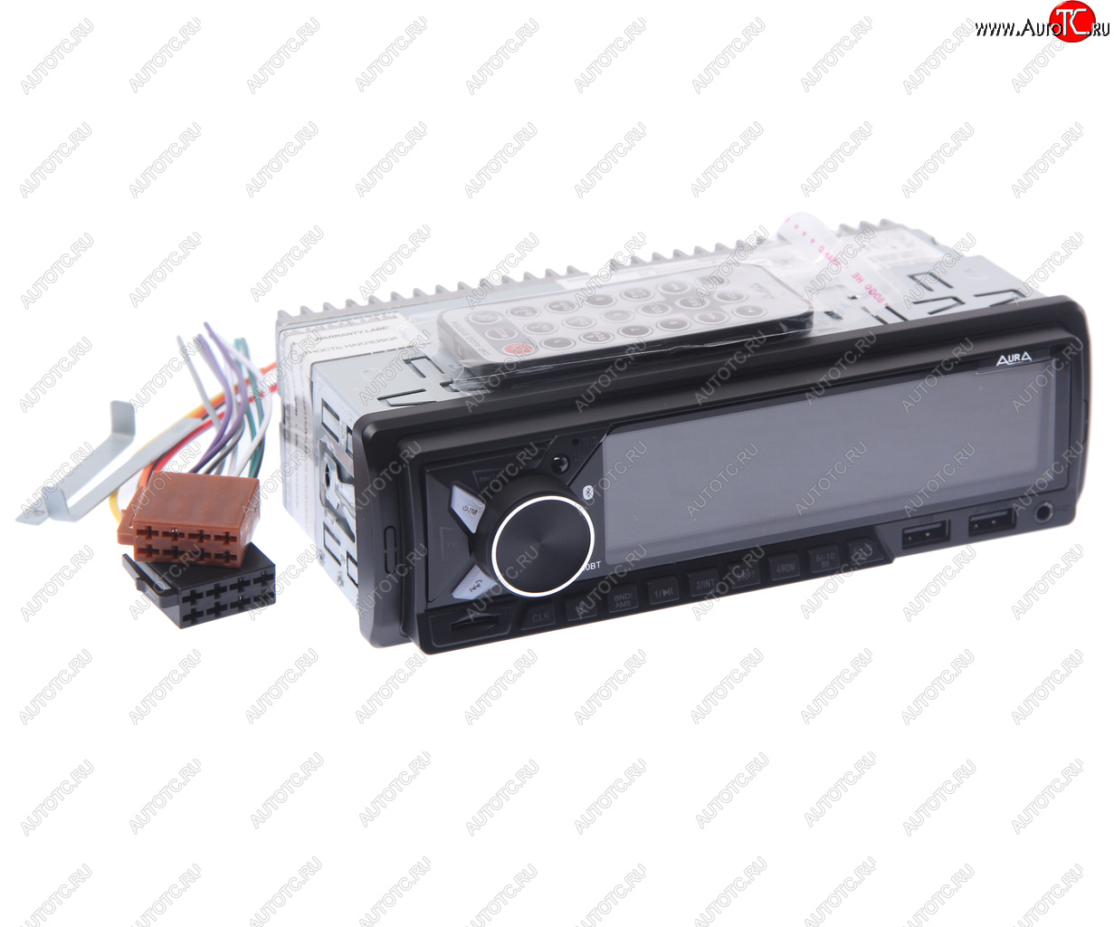 3 279 р. Магнитола автомобильная 1DIN AURA AURA amh-440bt AURA amh-440bt  с доставкой в г. Пермь