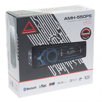 4 999 р. Магнитола автомобильная 1DIN AURA AURA amh-550ps  с доставкой в г. Пермь. Увеличить фотографию 5