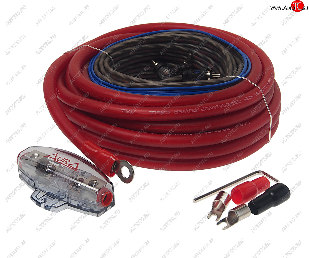 3 289 р. Набор для установки усилителя AURA AURA amp-1404  с доставкой в г. Пермь