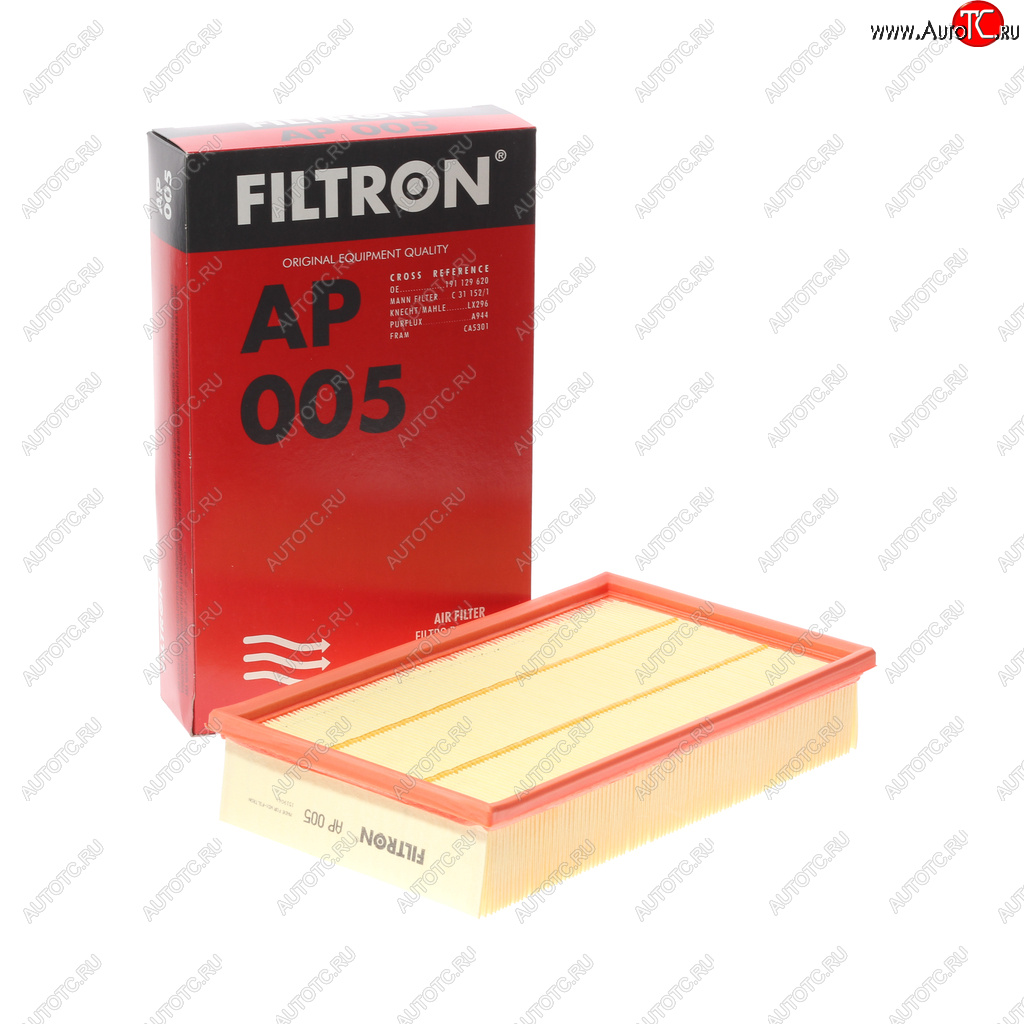 729 р. Фильтр воздушный VW Passat,Golf,Vento (88-97) AUDI 80,100,A6 (89-97) FILTRON FILTRON ap005  с доставкой в г. Пермь