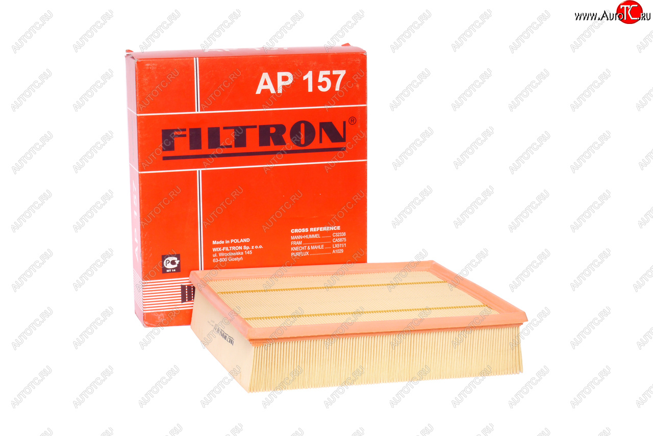 1 099 р. Фильтр воздушный MERCEDES VW FILTRON FILTRON ap157  с доставкой в г. Пермь