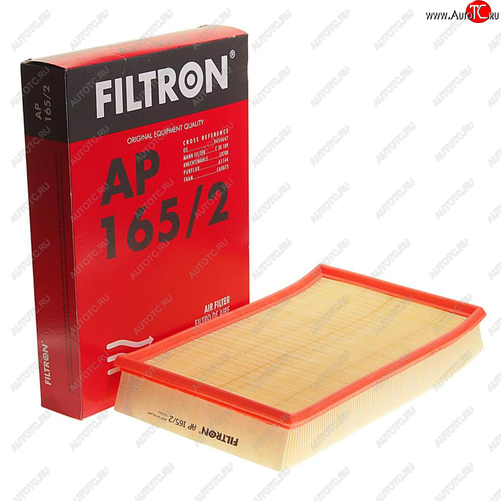 1 079 р. Фильтр воздушный VOLVO S60 (00-09),S80 (01-06),V70 (97-00) FILTRON FILTRON ap1652  с доставкой в г. Пермь
